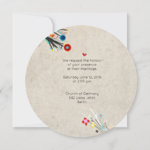 Magnifique Rupydetequila Faire-part de mariage