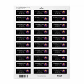 Magnifique sorcière afro-américaine - Étiquette d' (Feuille entière)