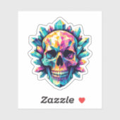 Magnifique Sticker en cristal (Feuille)