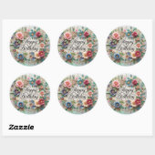 Magnifique Sticker Floral Design (Feuille)