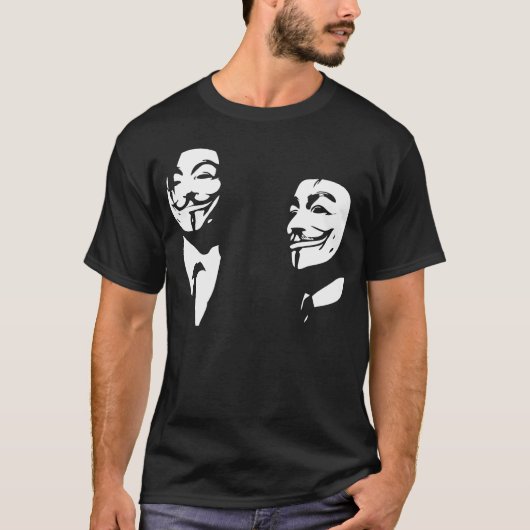 Magnifique T-shirt Anonyme (Devant)