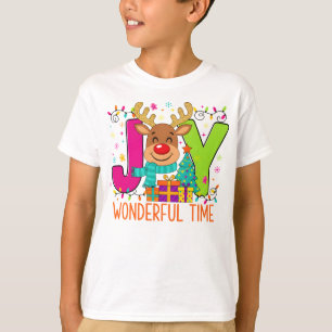 "Magnifique T-shirt de rennes de Noël"