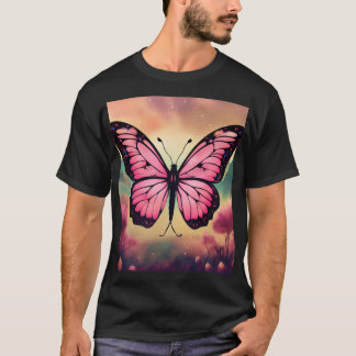 Magnifique T-Shirt Graphique Papillon – Nature Élé
