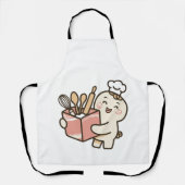 Magnifique Tablier De Cartoon Chef - Cute Baking L (Recto)