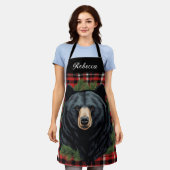 Magnifique Tablier D'Ours Noir Du Nord (Porté)