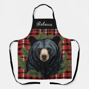 Magnifique Tablier D'Ours Noir Du Nord