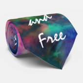 Magnifique teinture de cravate tribale tendance je (Roulé)