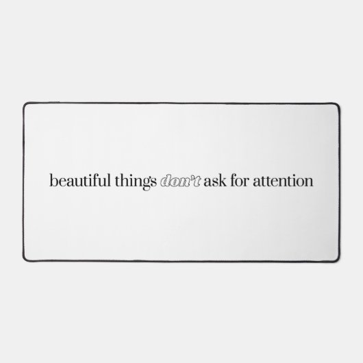 Magnifique Things Desk Mat (Recto)