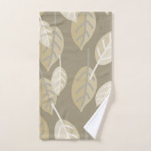 Magnifique Tonage de la Terre Feuilles (Serviette à main)