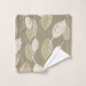 Magnifique Tonage de la Terre Feuilles (Gant de toilette)