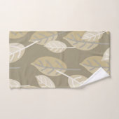 Magnifique Tonage de la Terre Feuilles (Serviette à main)