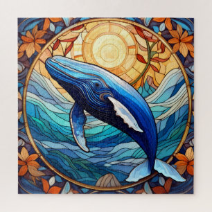 Magnifique Tropical vitrail art puzzle