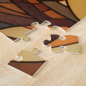 Magnifique Tropical vitrail art puzzle (Côté)