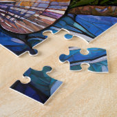 Magnifique Tropical vitrail art puzzle (Côté)