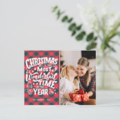 Magnifique typographie de temps moderne carte de N (Debout devant)