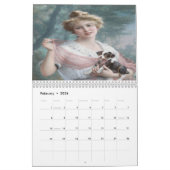 Magnifique Victorian Dames Peintures Calendrier (Feb 2026)