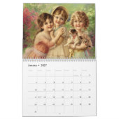 Magnifique Victorian Dames Peintures Calendrier (Jan 2027)
