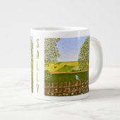 Magnifique Vue Grand Mug (Devant droit)