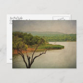 Magnifique vue sur la carte postale de Cedar Hill (Devant / Derrière)