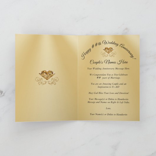 Magnifiques cartes d'anniversaire personnalisées c (Intérieur)