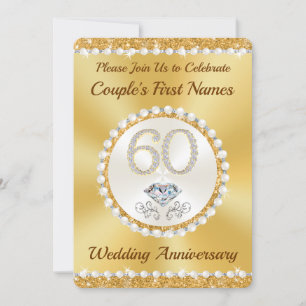 Magnifiques, Cartes d'invitation pour les 60 ans d