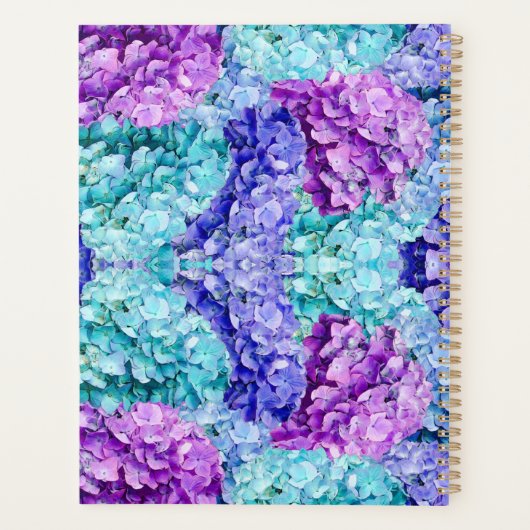 Magnifiques fleurs d'hydrangée, personnalisables (Dos)