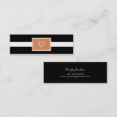 Magnifiques Initiales Cartes d'Appel Splendides (Devant / Derrière)