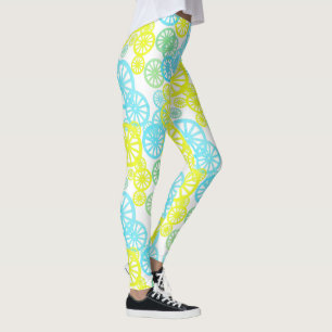 Magnifiques Leggings à motif de roue en cercle de