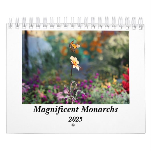 Magnifiques Monarques 2025 Calendrier (Protection)