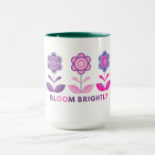 Magnifiques mugs à design fleuri (Centre)