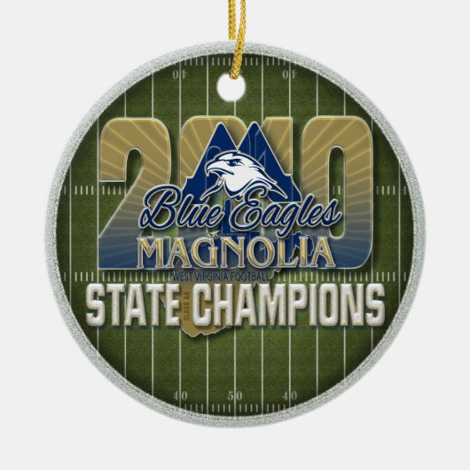 Magnolia 2010 Champs Field Ornament (Voorkant)