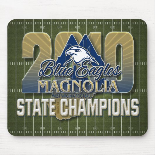 Magnolia 2010 Champs Mousepad Muismat (Voorkant)