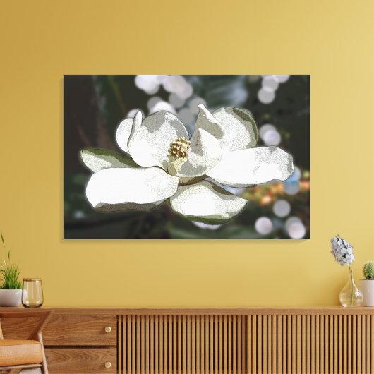Magnolia 2760 canvas afdruk (Insitu (Woonkamer))