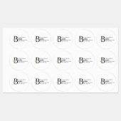 Magnolia-adreslabel Labels (Vel)