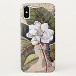  Magnolia Antiek Botanische Collage iPhone X Hoesje