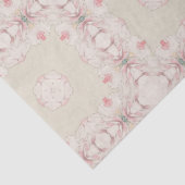  Magnolia Beige Ephemera Patroon Tissuepapier (Detail)