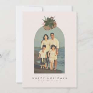 Magnolia belletjes gebogen foto Vakantie/Kerstmis Feestdagenkaart