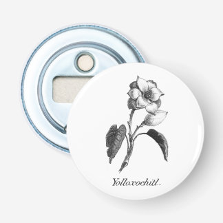  magnolia bloemetjes flesopener button flesopener