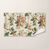  Magnolia bloesemblaadpatroon Bad Handdoek (Handdoek)