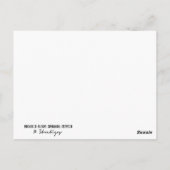 Magnolia Bloom Savannah Georgia Briefkaart (Achterkant)