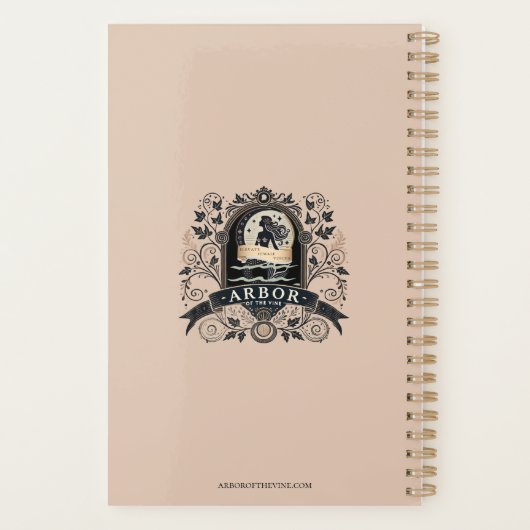 Magnolia Blooms Planner (Achterkant)