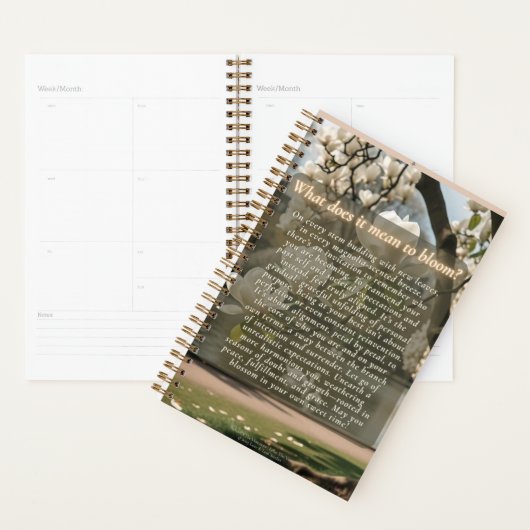 Magnolia Blooms Planner (Display)
