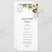 Magnolia Blossom | Elegant Violet Floral Greenery Programma (Voorkant / Achterkant)