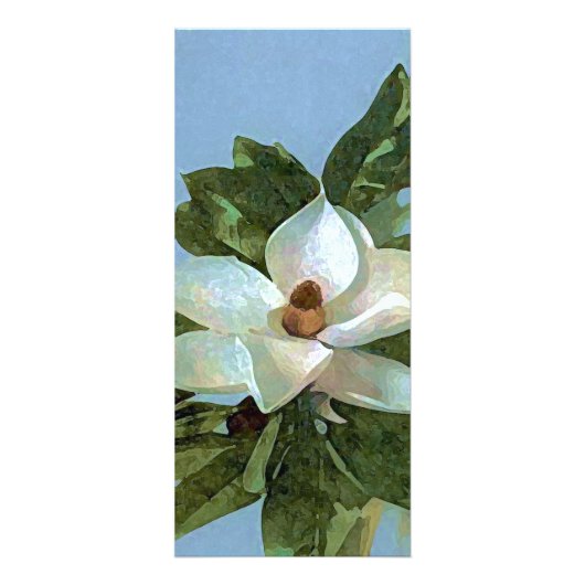 Magnolia Blossom Flower Rack Kaart (Voorkant)