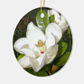 Magnolia Blossom Keramisch Ornament (Links)