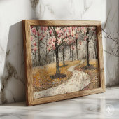  Magnolia Blossom Mozaïek Botanisch Park Poster