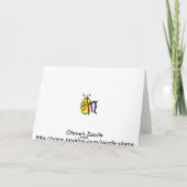 Magnolia Blossom Note Kaart (Achterkant)