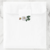 Magnolia Blossom Vierkante Sticker (Tas)