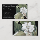 Magnolia Blossom Visitekaartje - Tuinontwerper (Voorkant / Achterkant)