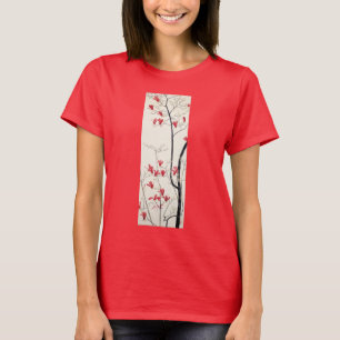 Magnolia boom door Kobayashi Kokei, Vintage Natuur T-shirt